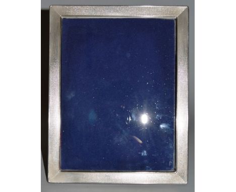 AN ENGINE TURNED PHOTOGRAPH FRAME.7ins x 5ins. Birmingham 1926.