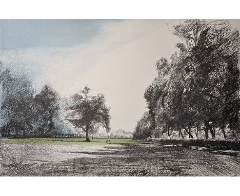 After Luciano Guarnieri (1930-2009) Italian. Landscape, Coloured Lithograph, Unframed, overall 19.5”x 25.5”, together with th