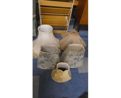 A Collection of Five Vintage Light Shades 