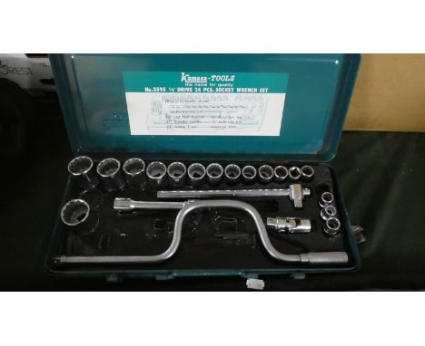 A Kamasa Tools Socket Set 