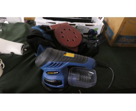 A New and Unused Workzone Sander In Carrying Bag 