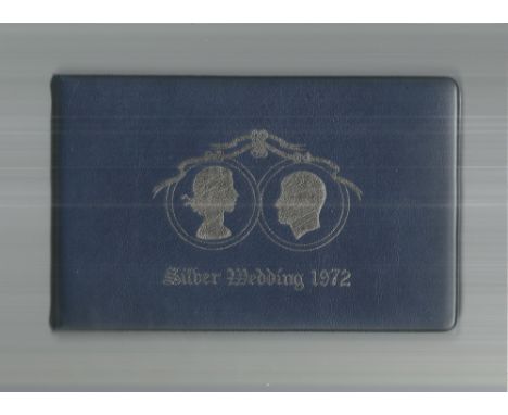 Complete Royal Silver Wedding Stanley Gibbons Stamp Collection In Album November 1972 Commonwealth Countries - Near Mint Cond