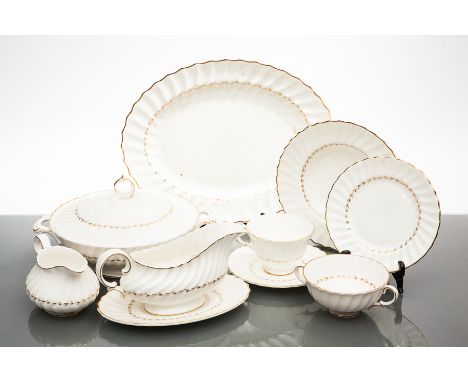 ROYAL DOULTON 'ADRIAN' PATTERN GILT DINNER SERVICE
all stamped with gilt factory stamp 'H4816' to base, comprising eight dinn