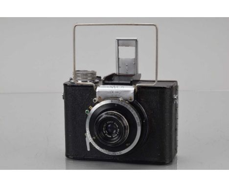 An Envoy Wide Angle Camera, serial no 3235, shutter working, body F-G, with Envoy 64mm f/6.5 lens, elements G