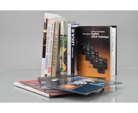 A Group of Leica Books, including Leica Reflex Photography, by Brian Bower, Leica Gallery 2, Leica the First 70 Years, by Gia