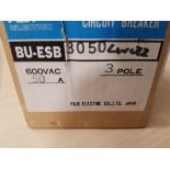 NEW FUJI BU-ESB3050 50A CIRCUIT BREAKER