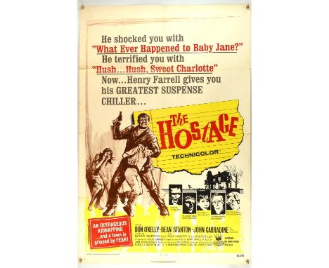 Collection of 10 Film Posters from the 1950s/1960s: US One Sheets for The Ravagers (1965), The Hostage (1964), both 27 x 41 i