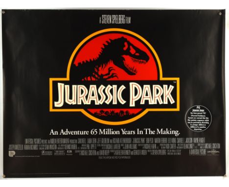 Collection of 26 Film Posters from the 1990s: 12 British Quads for: Jurassic Park (1993), The Firm (1993), The Fugitive (1993