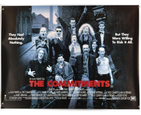 The Commitments (1991) British Quad Film Poster, rolled, 30 x 40 inches  Condition Report:  Very good condition, light surfac