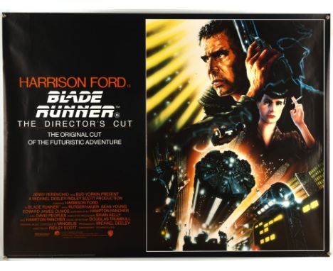Collection of 15 British Quad Film Posters from the 1990s: To include Blade Runner: Directors Cut (1982 RR), Schindlers List 