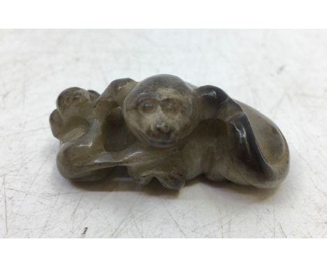 A&nbsp; Chinese carved jade figure&nbsp;