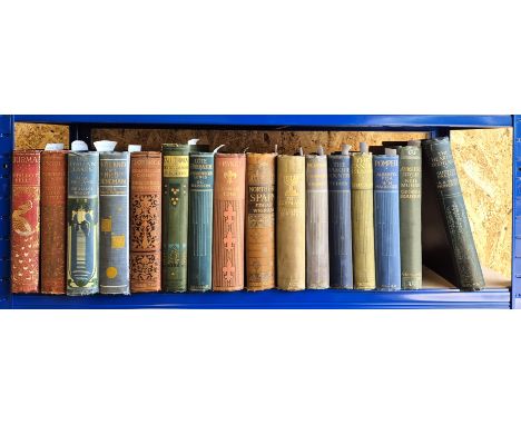 A collection of Adam & Charles Black colour illustrated books, many with decorative boards: Steel (Flora Annie) & Menpes (Mor