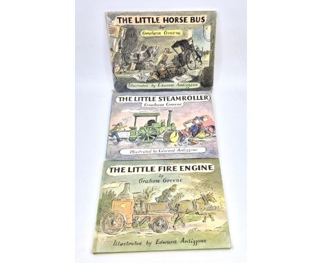 Greene (Graham) and Ardizzone (Edward) [Illus.], The Little Steamroller, The Bodley Head, 1974, 1st ed, oblong 4to, pictorial