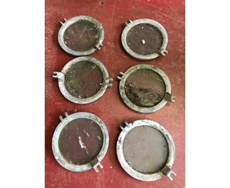 Ships vintage alloy port holes 