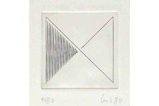 Thomas Lenkberlin 1933 2014 Schwabisch Hallohne Titel Radierung
