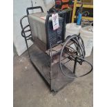 HYPERTHERM POWERMAX 1000 PLASMA CUTTING SYSTEM, S/N 1000-026689, W/ CART