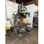 LAGUN FTV-2 VERTICAL MILL, PROTRAK KMX CONTROL, POWER FEED & KNEE, KURT VISE NOT INCLUDED