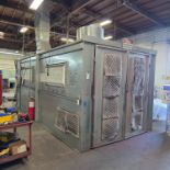 SPRAY BOOTH BY EPTEX COATINGS, MODEL EPTEX ASBCFPBFT10820HS, AUTOMOTIVE CROSSDRAFT TYPE, 10'-0"W X