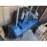 2006 CHINOOK 5 HP AIR COMPRESSOR, 80-GAL TANK, S/N 97719 KD1106