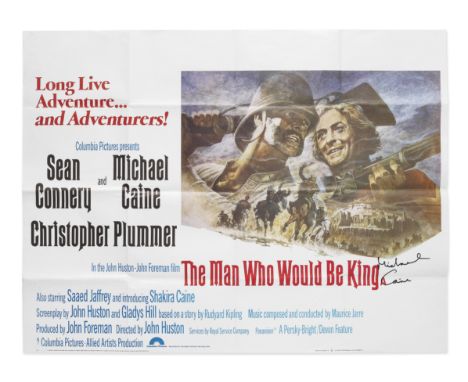The Man Who Would Be KingColumbia Pictures / Allied Artists Production, 1975,British quad cinema poster, artwork by Tom Jung,