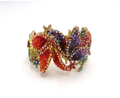 A Butler and Wilson butterfly bangle