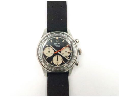 A vintage Enicar Sherpa Graph gents wristwatch in good condition and working order
