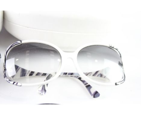  DESIGNER SUNGLASSES/GLASSES INCLUDING BVLGARI AND EMILIO PUCCI WITH CASES (3)