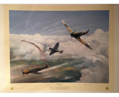 *AR DAVID PRITCHARD (20th/21st century) British
Hammer Blow
Limited edition print
Signed in pencil to margin and numbered 35/