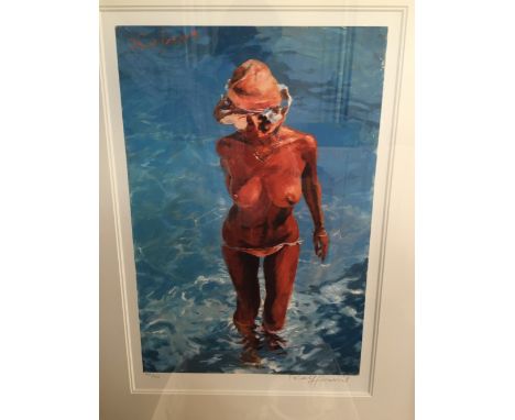 ROLF HARRIS (born 1920) Australian
The Straw Hat
Limited edition print, signed in pencil to margin and numbered 455/695
34 x 