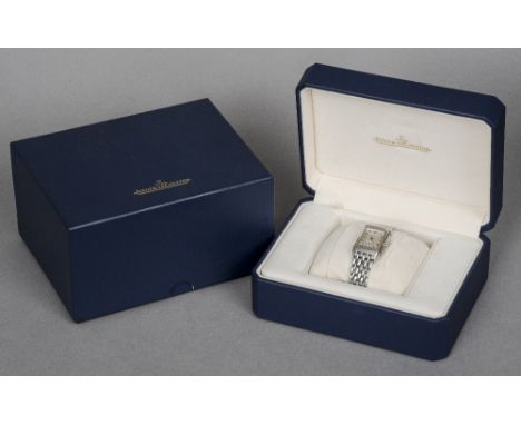 A boxed Jaeger leCoultre Reverso wristwatch
60 Minute timing function, ref. 255.82, case number 1954889, with original guaran