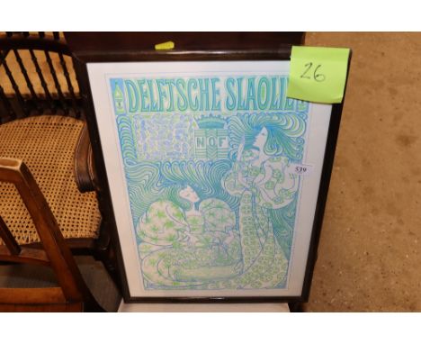 A Delftsce Slalie framed print