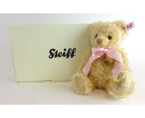 Steiff for Danbury Mint, a limited edition fully jointed bear 'Charlotte-Royal Baby', No. 219/2000, boxed