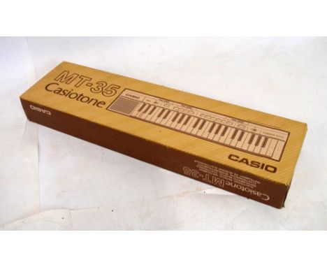 Casio MT-35 Casiotone keyboard in original box  