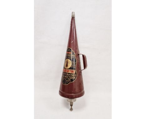 Vintage Minimax fire extinguisher, water type (soda acid), in original conical extinguisher, 75cm long approx.&nbsp;