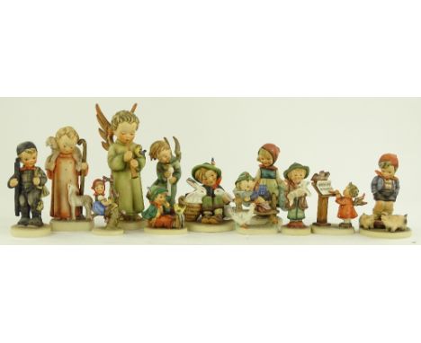 A group of Hummel china figures, (12).