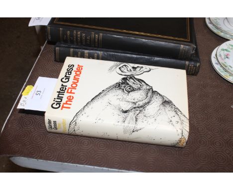 Gunter Grass (hand signed) 'The Flounder' a First UK Edition published 1978