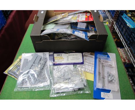 A Quantity of Mainly 'OO'/'HO' Scale Model Railway Kits and Accessory Packets, by Dapol, Peco and others, appear unopened, un