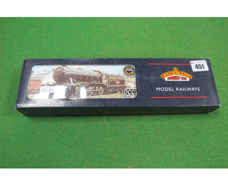 A Bachmann 'OO' Gauge Model No 32-277 2-6-0 K3 61949 BR Lined Black, DCC ready, boxed, playworn.