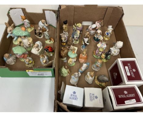 Four boxed Royal Albert Beatrix Potter figures, incl. 'Peter and the Red Pocket Handkerchief'; 'Mr McGregor'; 'Lady Mouse Mad