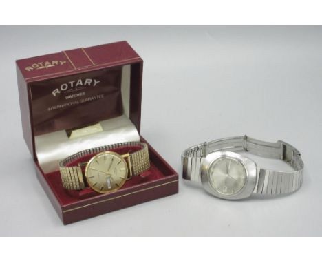 Seiko Sealion Selfdater stainless steel automatic wristwatch on original bracelet, signed sunburst silver dial, applied block