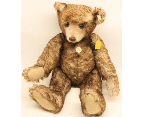 Steiff 1926 Replica teddy bear in brown tipped mohair, 70cm, limited edition 1141/5000