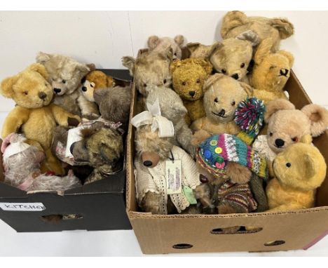 Collection of teddy bears incl. The Dean's Rag Book &amp; Co, 'Sarah'; One Merrythought Bear; Cliff Richard Collection bear; 