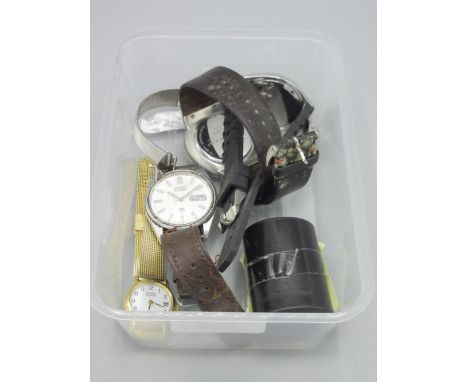 Skagen Denmark stainless steel quartz chronograph wristwatch with date, signed charcoal grey dial, applied Arabic indices, ch