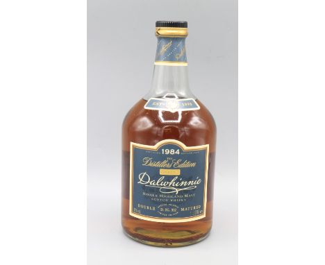 Dalwhinnie, the distillers edition, double matured single highland malt scotch whisky, 1 litre,  limited edition with box