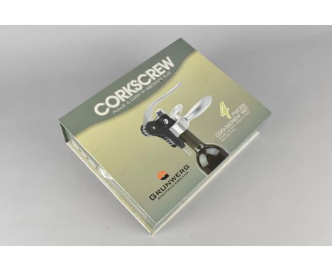 A Boxed Four Piece Corkscrew Set 
