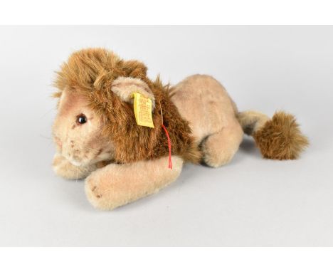 A Steiff Rango Soft Toy, Recumbent Lion 