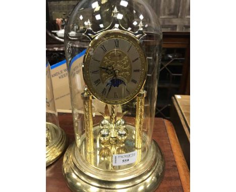 TWO 365 DAY MANTEL CLOCKSand two electrical meters