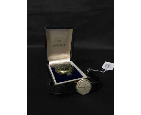 GENTLEMAN'S TISSOT WRISTWATCH along with an Eagle pocket watch 