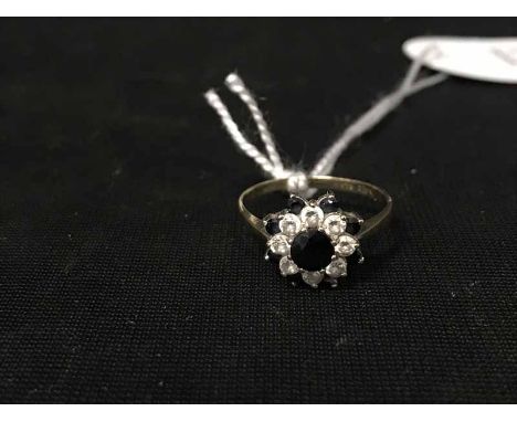 GEM SET DRESS RINGsize R, 2.6g