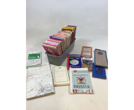 A quantity of maps - Ordnance survey mainly of the South West